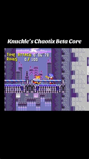 Knuckle’s Chaotix Beta Core #sonic #beta #nostalgia #1994 #fyp