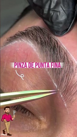 🤫 Este es el secreto para usar pinza de #cejas 💖 #cejasperfectas #wax