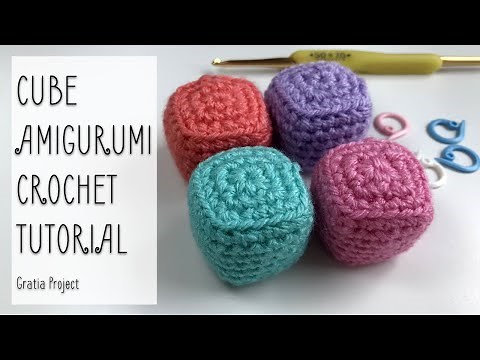 Cube Amigurumi Crochet Tutorial
