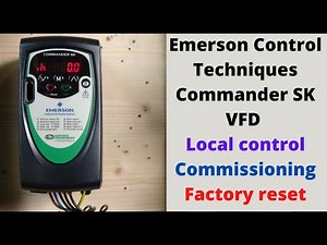 Emerson vfd Error Code 01 Brake over current, Emerson drive fault, VFD training, Emerson VFd Trainin