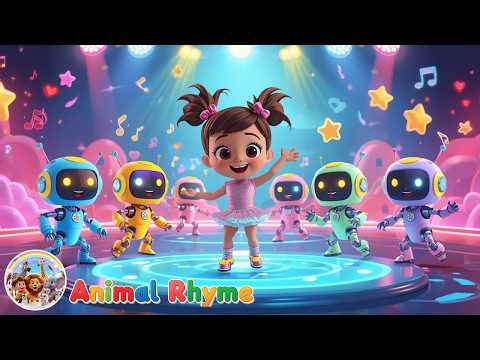 Baby Robots First Dance Song | Fun Robot Action | Bella Kids Rhymes & More
