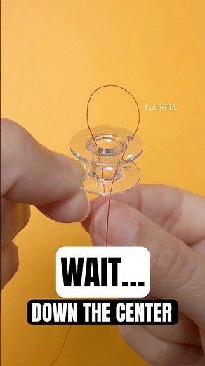 How to Wind a Bobbin on a Singer Heavy Duty Sewing Machine | Down the Center Trick