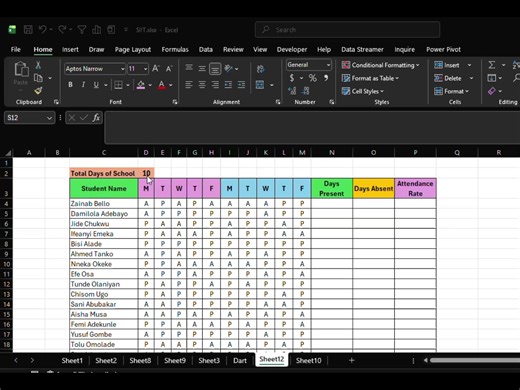 How to Find Eligible Students for an Exam Using Excel Data Analysis...