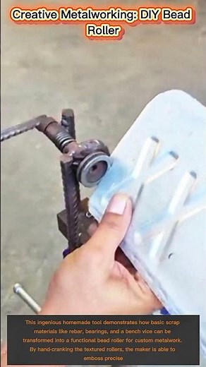 Creative Metalworking: DIY Bead Roller