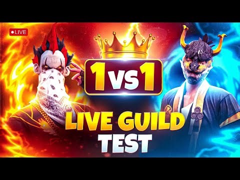 GIVE REQUEST ON YOUR UID LIVE || FREE FIRE MAX LIVE || #FREEFIRE #GUILDTEST