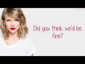 Taylor Swift – Bad Blood (Lyrics)