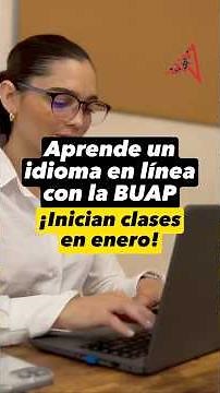 Distance learning language course at BUAP
