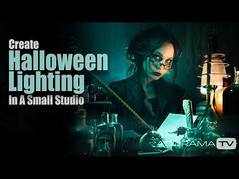 Halloween Lighting in a Small Space: Take and Make Great Photography with Gavin Hoey