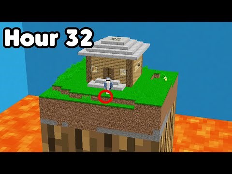 This TINY Minecraft Prison Took 55 Hours To Escape