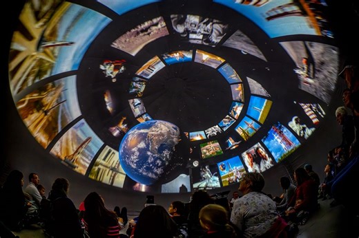 Immersive 360-degree planetarium and LEGO jets to feature in space-themed October half-term at West Midlands RAF museum