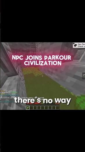 I found this Parkour Civilization server #parkourcivilization #minecraft