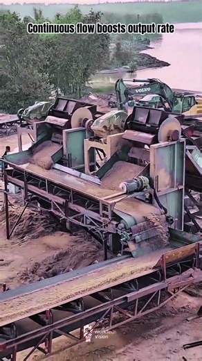 Sand Crushing Production Line Using Chain Bucket Elevator