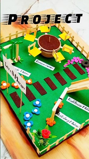 Science project|Model of types of Motion|Science Project Ideas|3D model|#youtube