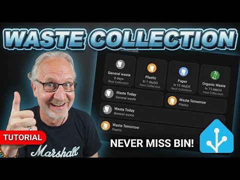 Home Assistant Waste Collection Tutorial: Dashboard, Sensors & Notifications Setup
