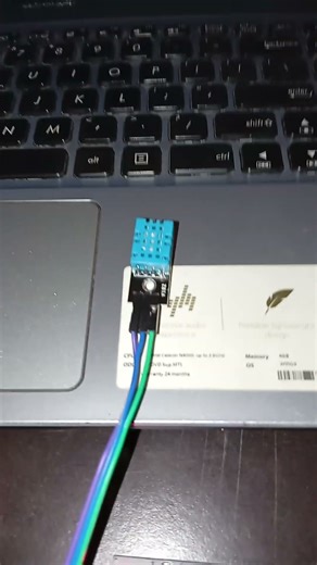 Sensor Suhu DHT11 Web Server