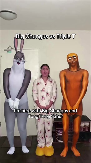 Big Chungus vs Triple T #bigchungus #triplet #greatmemereset #2026 #meme