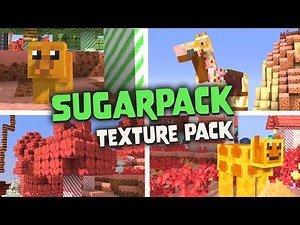 Sugarpack | Minecraft Texture Pack | Candy Resource Pack | Cute & Pink | Showcase