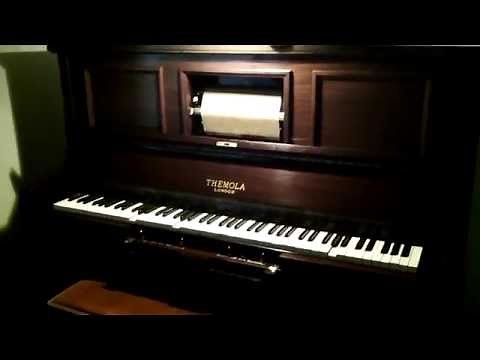 1928 Themola London Pianola - The Sidewalks of New York
