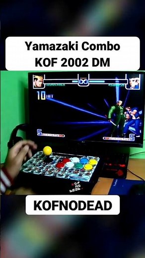 Yamazaki Combo KOF 2002 DM #kofnodead #reels #retrogaming #kof2002 #gaming #comboskof