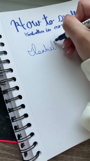 Isabella in cursive #foryou #cursivewriting