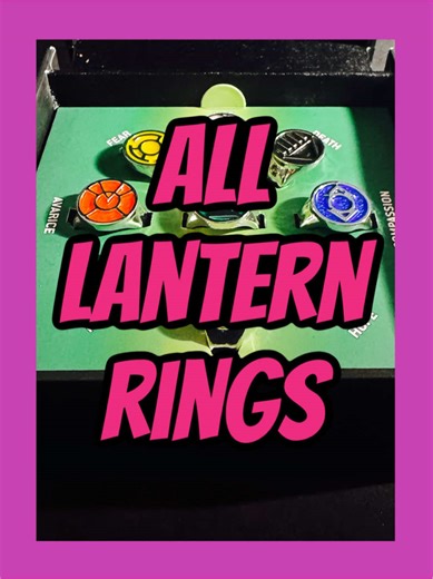 All About the Lantern Rings in DC Comics