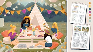 Drawing People & Scenes in Procreate: Character Illustration & Composition | Iva Mikles | Skillshare