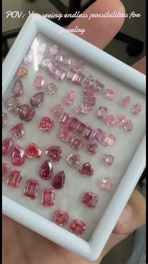 POV: Your pink diamond parcel is packed and ready to fly to the USA 💖💎✈️