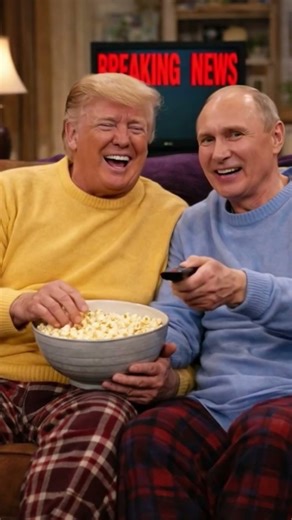 Two world leaders… one remote control.What could possibly go wrong? 😂📺#sitcom #comedy #trending