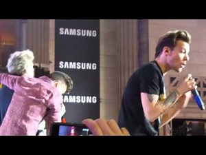 One Direction on Jimmy Kimmel Live - No Control and saying goodbye (HD)