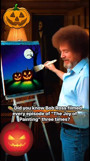 🎨👻 Most people don’t know this… Bob Ross painted every episode three times! One for TV, one for close-ups, and one just for his private students. Over 30,000 paintings — and most are still locked away in storage. #BobRoss #ArtMystery #HalloweenFacts #StoriesWithColleen #ViralReel #DidYouKnow #HappyLittleTrees #FunFacts #HistoryReel #SpookySeason | Stories with Colleen