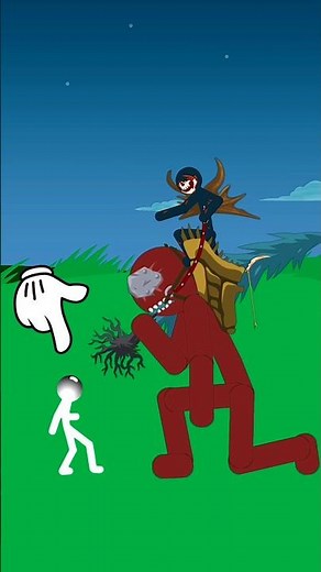 V Elemental Boss vs Giant Kai Rider | Stick War Legacy #viral #short