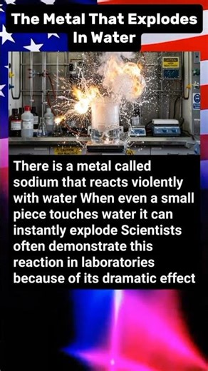 The Metal That Explodes In Water