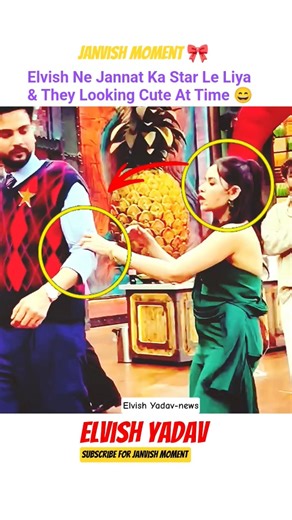 Jannat Ne Elvish Ka Hath Pakad Liya 🤯 #janvish #fighting #elvishyadav #jannatzubair #elvisharmy