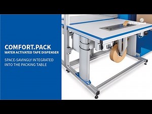 COMFORT.PACK Water activated tape dispenser - EN