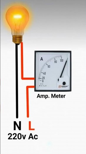 How to Connect an Ampere Meter (AC & DC Wiring Explained)