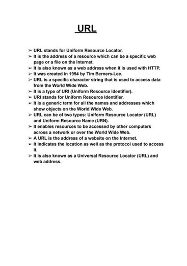 What Is URL | Stand For URL | URL Full Information | URL Kya Hota Hai? | Full Explanation | URL |