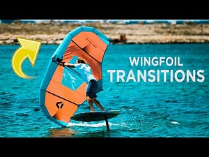 Wing foil - How to tack / gybe [Transitions tutorial]