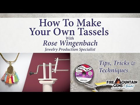 How to Create Tassels Using the Beadalon® Tassel Maker