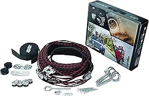 HARKEN - Truck Cap Overhead Garage Storage Hoist, Self-Leveling, Safe Anti-Drop System, Easy One-Person Operation, Smart Garage Organization