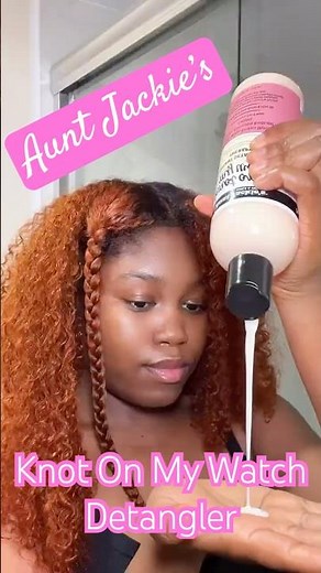 Aunt Jackie's Detangler Knot On My Watch gets a 10/10! Say goodbye to knots and tangles!