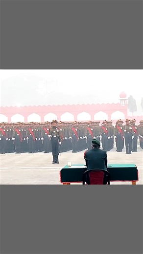 Gorkha Contingent Commander reporting in front of the selectors 🇮🇳 | Discipline and Dedication 💂‍♂️🔥