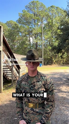 Got the pleasure to speak to one of Parris Islands infamous Drill Instructors Sergeant Carter 🚨🏴‍☠️ #usmc #marines #parrisisland #recruittraining