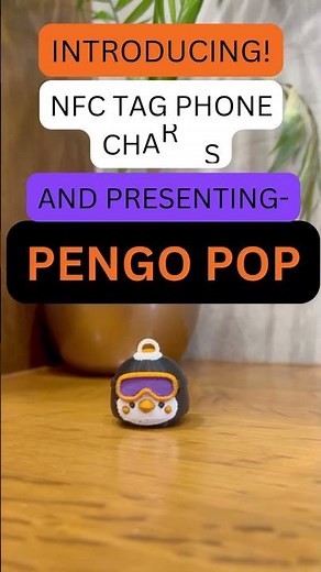 🐧 Meet Pengo Pop! Your cutest new phone charm with a smart twist 💫