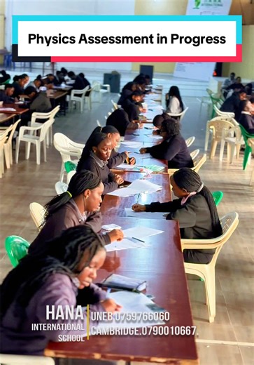 Physics Assessment at Hana International School Uganda