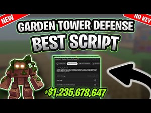*NEW* Garden Tower Defense Script (PASTEBIN 2025) (AUTOFARM SEEDS)