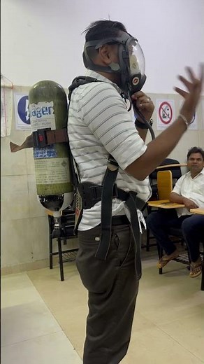 How to verify Positive Pressure of SCBA , H2S level 3 training