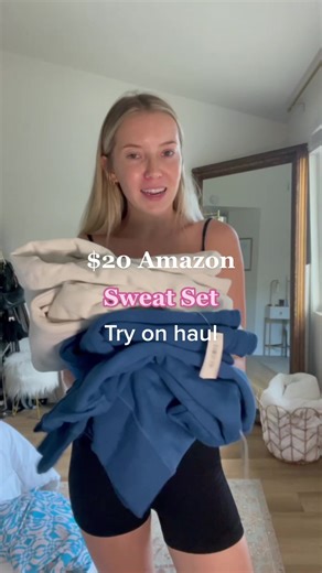 $20 Amazon Sweat Sets Try On Haul