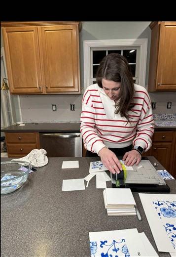 DIY Custom Backsplash Tiles with a Printer