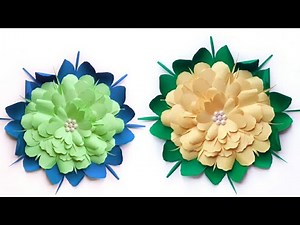 Kagaj Se Phool Banane Ka Tarika | Paper Se Phool Banana | Easy Paper Flower Making Idea