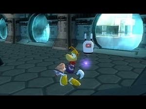 Rayman 4 Prototype - Secret Rabbid Base Under Waterfall